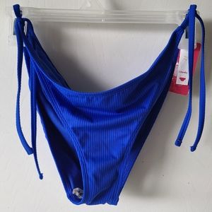 Juniors Xhilaration Ribbed Swim Bottoms Size XL 12-14